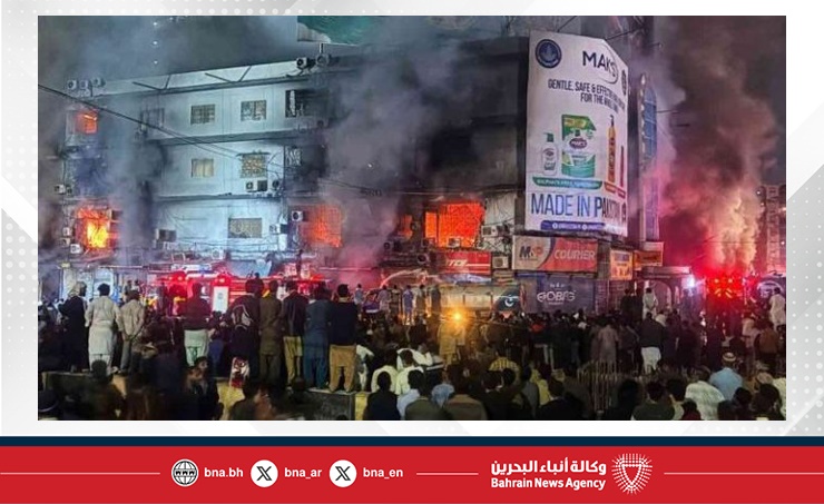 ارتفاع عدد الوفيات جراء حريق بمركز تجاري في باكستان إلى 11 شخصًا<